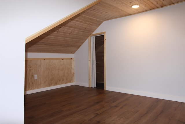 117 5th Ave, Cusick, WA 99119 - bonus room with wooden ceiling, lofted ceiling, wood finished floors, and baseboards