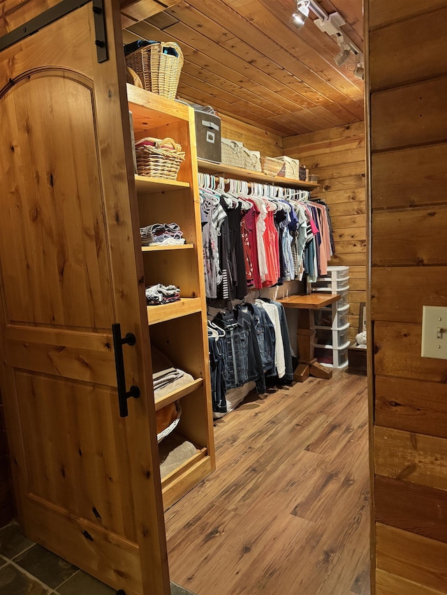 812 Levitch Rd, Newport, WA 99156 - spacious closet featuring wood finished floors