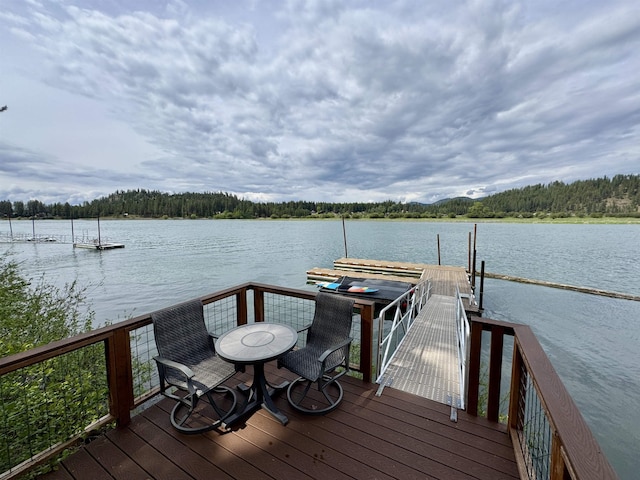 812 Levitch Rd, Newport, WA 99156 - dock featuring a water view