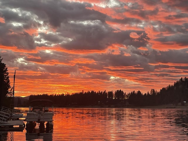 812 Levitch Rd, Newport, WA 99156 - water view featuring a boat dock