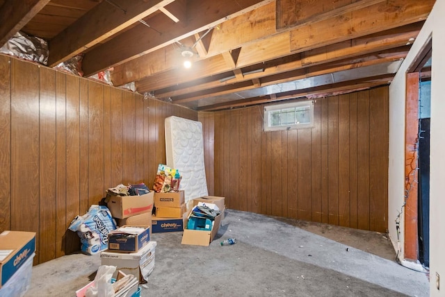 2029 E Sharp Ave, Spokane, WA 99202 - basement featuring wooden walls