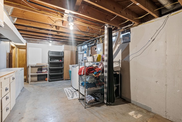 3006 W Francis Ave, Spokane, WA 99205 - unfinished below grade area with electric panel