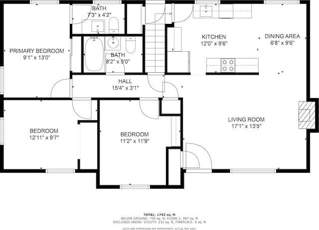 3006 W Francis Ave, Spokane, WA 99205 - property floor plan