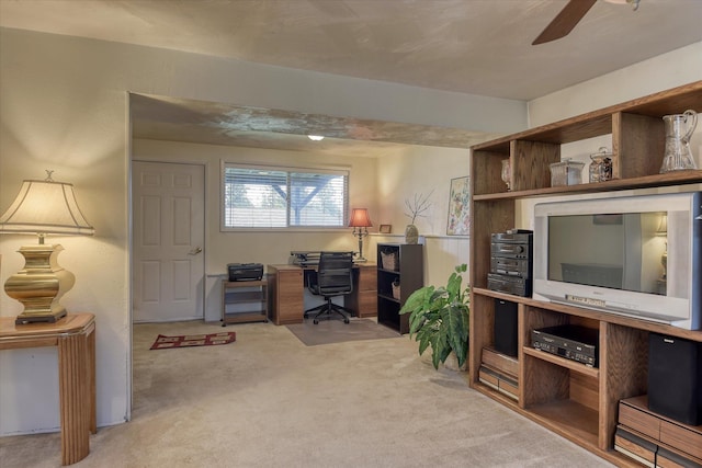 1829 S Glenrose Rd, Spokane, WA 99223 - office featuring carpet and ceiling fan