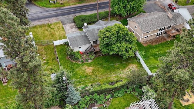 1829 S Glenrose Rd, Spokane, WA 99223 - view from above of property