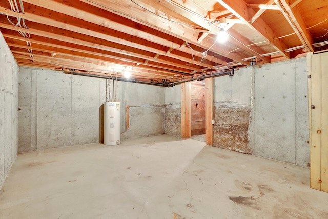603 E Providence Ave, Spokane, WA 99207 - unfinished below grade area with water heater