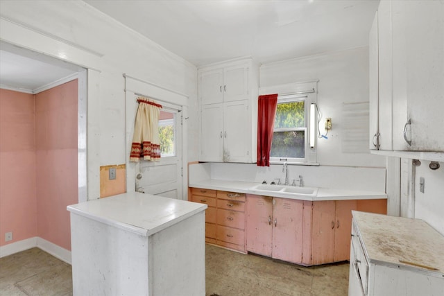 603 E Providence Ave, Spokane, WA 99207 - kitchen featuring a sink, light countertops, and healthy amount of natural light