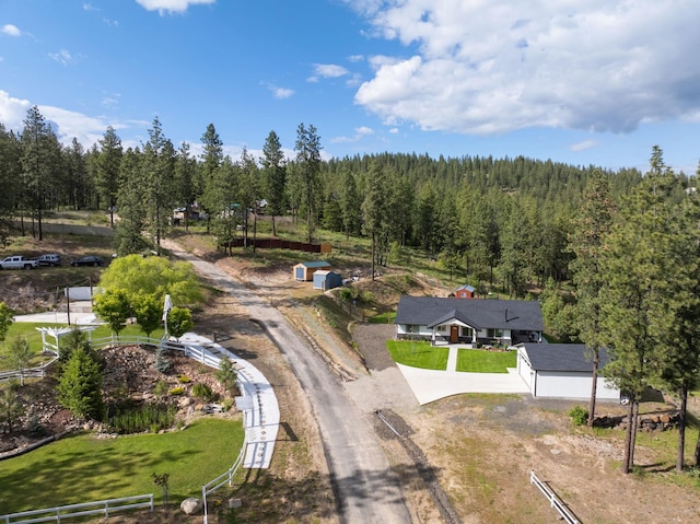 5475 Peggy Way, Deer Park, WA 99006 - view of subject property with a forest