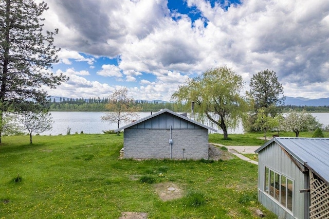 472 Snow Berry Ln, Usk, WA 99180 - view of green lawn with a water view
