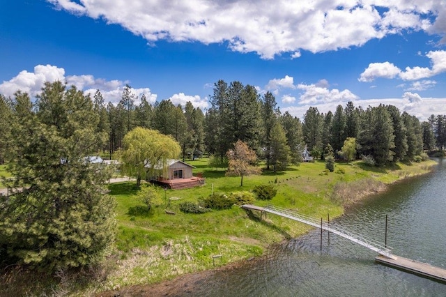 472 Snow Berry Ln, Usk, WA 99180 - aerial view of property and surrounding area featuring a large body of water