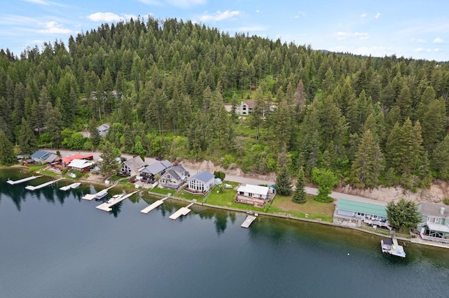 46273 Larson Beach Rd, Loon Lake, WA 99148 - aerial overview of property's location featuring a forest and a nearby body of water