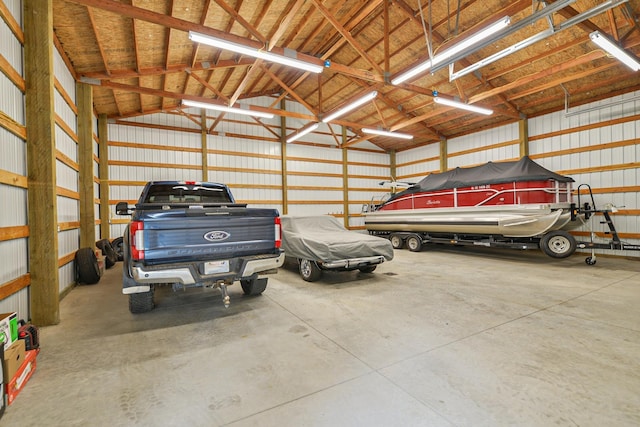 5024 E Ballard Rd, Colbert, WA 99005 - garage featuring metal wall