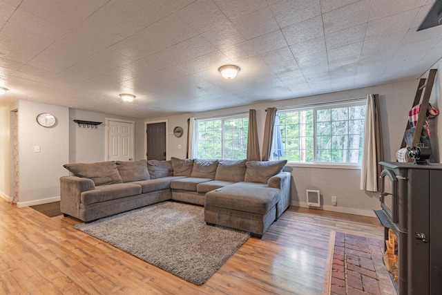 8431 Fertile Valley Rd, Newport, WA 99156 - living room with wood finished floors and baseboards