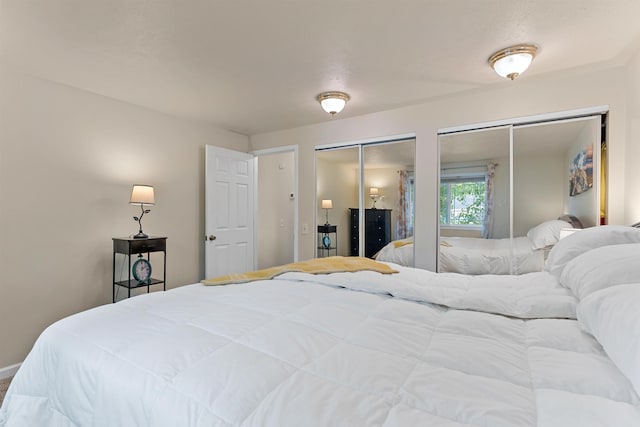 4022 E 25th Ave, Spokane, WA 99223 - bedroom with two closets and baseboards