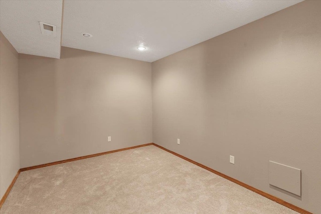12914 E 36th Ave, Spokane Valley, WA 99206 - spare room with light carpet, baseboards, and recessed lighting