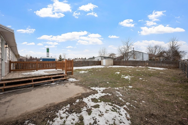 614 S Lawson St, Airway Heights, WA 99001 - fenced backyard with a deck