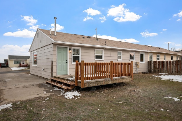 614 S Lawson St, Airway Heights, WA 99001 - back of house with a deck