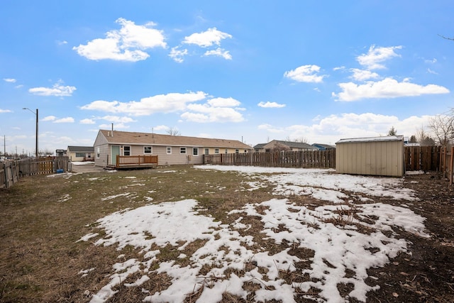 614 S Lawson St, Airway Heights, WA 99001 - view of yard with a deck