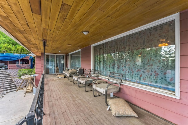 4004 W Taft Dr, Spokane, WA 99208 - view of wooden deck
