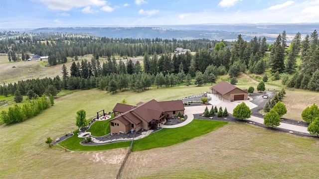 16510 N Brannon Ln, Spokane, WA 99208 - view of subject property with a forest