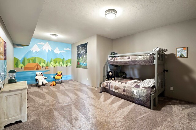 16510 N Brannon Ln, Spokane, WA 99208 - carpeted bedroom with a textured ceiling