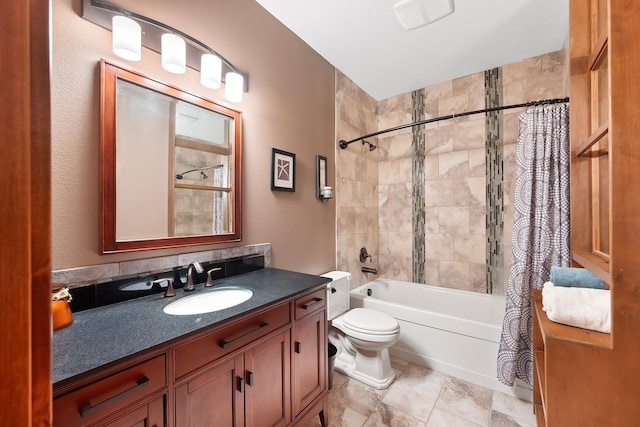 16510 N Brannon Ln, Spokane, WA 99208 - full bath featuring shower / tub combo, vanity, and toilet