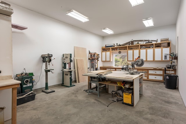 16510 N Brannon Ln, Spokane, WA 99208 - misc room featuring a workshop area and concrete floors