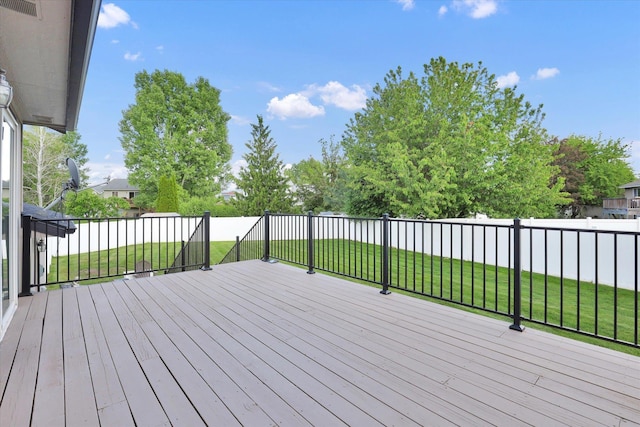 18920 E Augusta Ln, Spokane Valley, WA 99016 - view of wooden deck