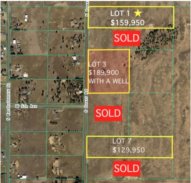000 S Dover Rd Lot1, Medical Lake, WA 99022