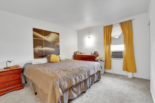 228 W Poplar St, Tekoa, WA 99033 - bedroom with carpet floors and cooling unit