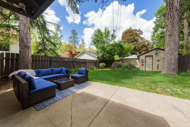 918 W 18th Ave, Spokane, WA 99203 - view of patio with an outdoor living space