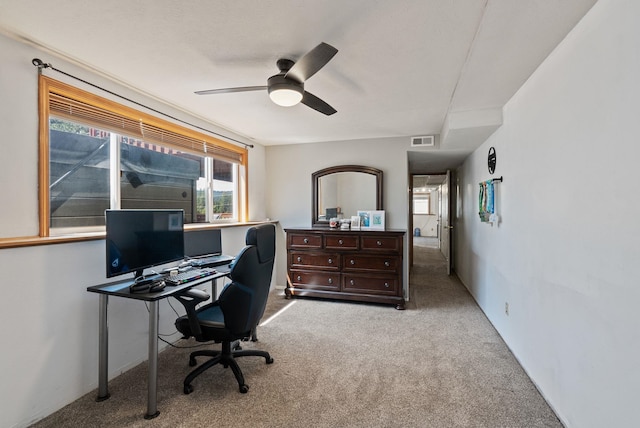 11510 E 20th Ave, Spokane Valley, WA 99206 - carpeted office space featuring a ceiling fan