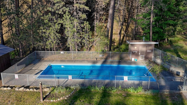 17614 N Palomino Rd, Colbert, WA 99005 - view of pool with a tennis court