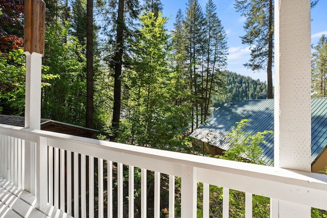 4053 Hanleys Hvn, Loon Lake, WA 99148 - view of wooden deck