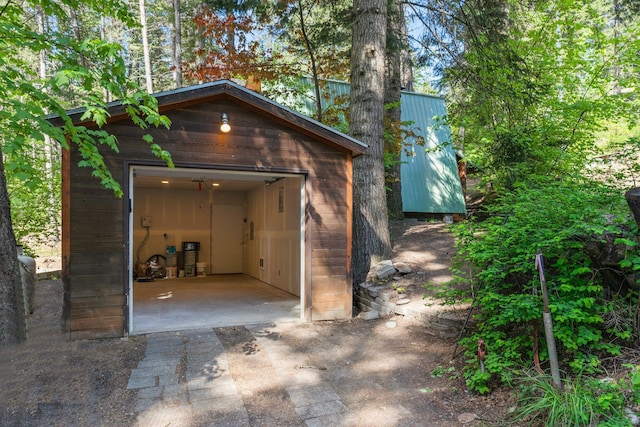 4053 Hanleys Hvn, Loon Lake, WA 99148 - view of detached garage
