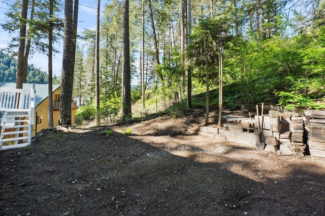 4053 Hanleys Hvn, Loon Lake, WA 99148 - view of yard with stairway
