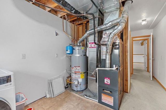 6831 N Cambridge Ln, Spokane, WA 99208 - utilities with secured water heater and washer / dryer