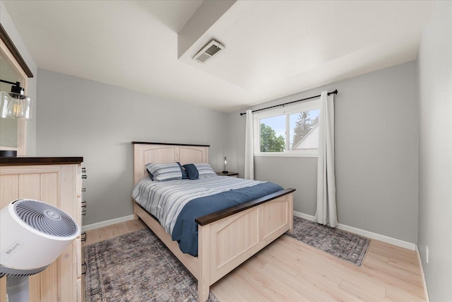 3815 E 19th Ave, Spokane, WA 99223 - bedroom with light wood-type flooring and baseboards