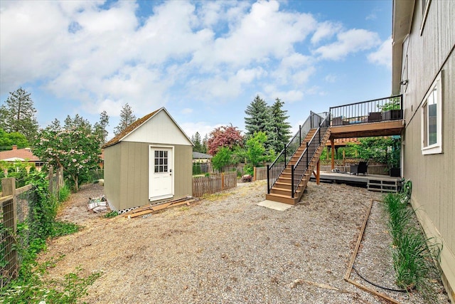 3815 E 19th Ave, Spokane, WA 99223 - fenced backyard featuring stairs and a deck