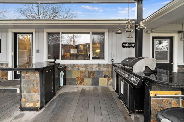 220 W Evergreen Dr, Kettle Falls, WA 99141 - deck featuring grilling area