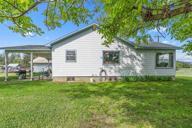 705 Old Kettle Rd, Kettle Falls, WA 99114 - view of home's exterior featuring a yard