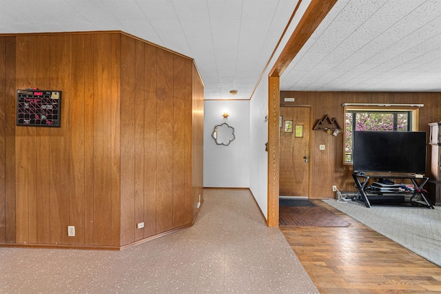 705 Old Kettle Rd, Kettle Falls, WA 99114 - foyer entrance featuring wooden walls and baseboards