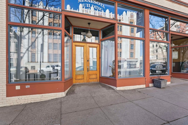 423 W 1st Ave Unit 110, Spokane, WA 99201 - entrance to property with french doors