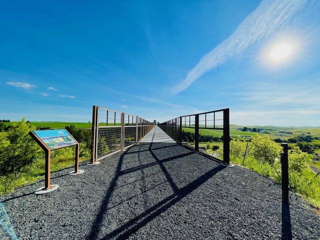 view of home's community featuring a view of rural / pastoral area