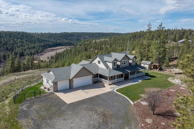 16503 W Bluebird Ln, Spokane, WA 99224 - view of subject property featuring a forest