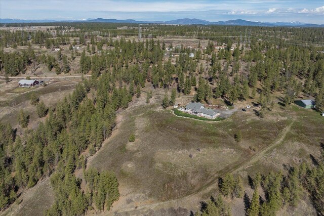 16503 W Bluebird Ln, Spokane, WA 99224 - view of property location with mountains and a heavily wooded area
