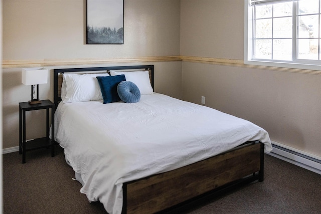 423 W Providence Ave, Spokane, WA 99205 - carpeted bedroom with baseboard heating