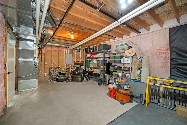 5212 W Decatur Ave, Spokane, WA 99208 - unfinished basement with electric panel