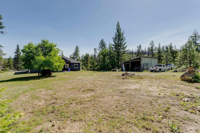 33319 N Conklin Rd, Elk, WA 99009 - view of grassy yard featuring an outbuilding