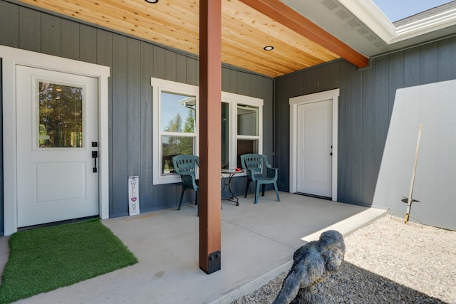 33319 N Conklin Rd, Elk, WA 99009 - property entrance with a patio